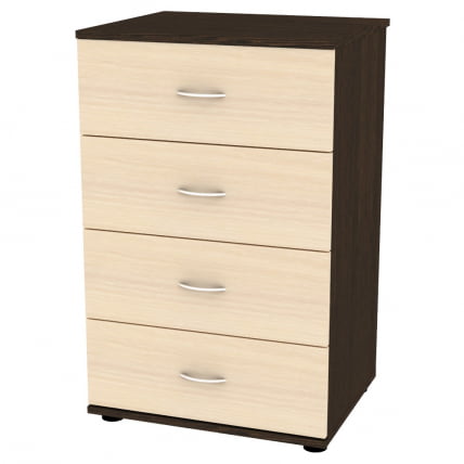 Комод Алиса(K2)856х540х459ручкаскоба96мм(Венге-ДМ)_0