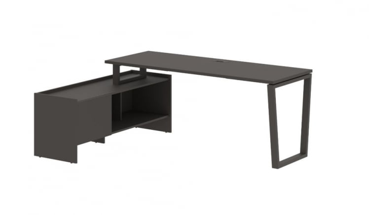 Стол с тумбой EDIS EVCT 19614 Мокко_0