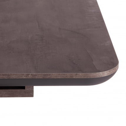 Стол обеденный SKAT ЛДСП/МДФ, 120-160х80х75 см, Оникс/Графит_10