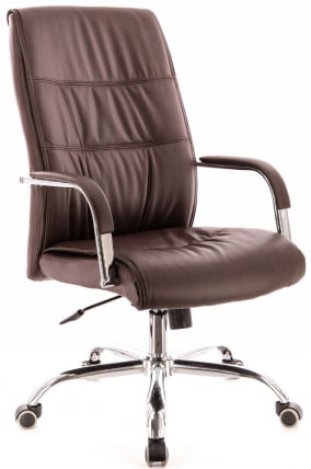 Кресло для руководителя Bond TM экокожа Коричневый_0