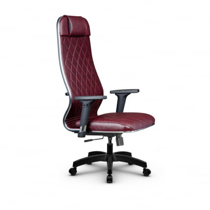 Кресло руководителя Metta L 1m 40M/2D Комплект 6 Темно-бордовое_1