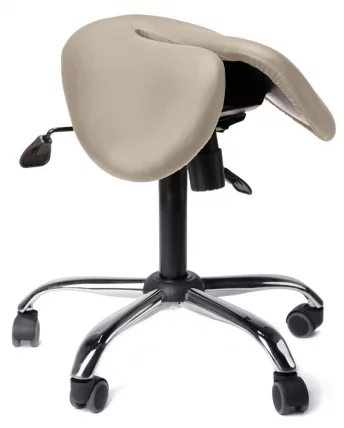 Раздвоенное кресло-седло EZDuo Бежевый_0