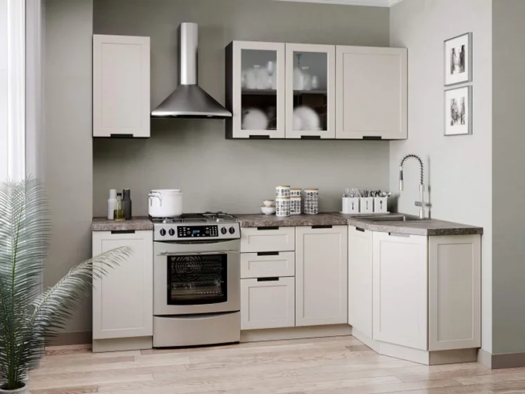 Шкаф кухонный окончание 350 Джамис ЛД 296.690.000.160 Черный Кашмир_2