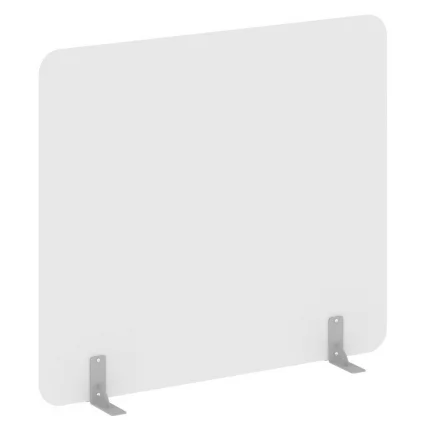 Перегородки на металлических опорах на фетровых подпятниках R-line DP.F-160-140 Белый_0