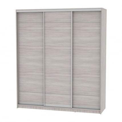 Шкаф-купе B-220х200х60-2(ЯШС-D7D7D7)_0