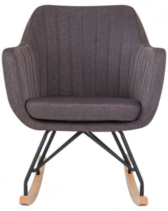 Набор 2 шт Кресло-качалка DOBRIN KIARA (серая ткань (LAR-106D-26)) 2 шт_7