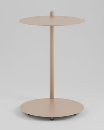 Журнальный столик Siara металл капучино_5