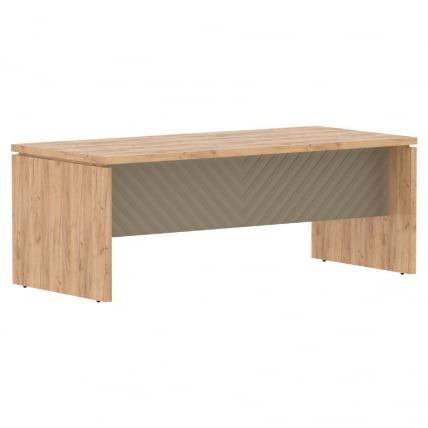 Стол руководителя Torr LUX TLST 209 Дуб Бофорд Капучино_0