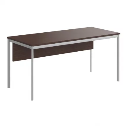Стол прямой IMAGO-S СП-4SD венге магия алюминий_0