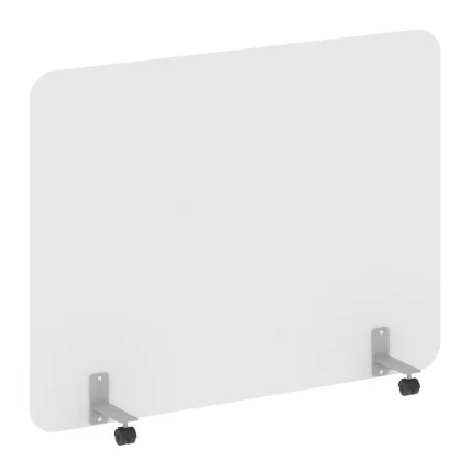 Перегородка на металлических опорах, на роликах R-line DP.R-160-120 Белый_0