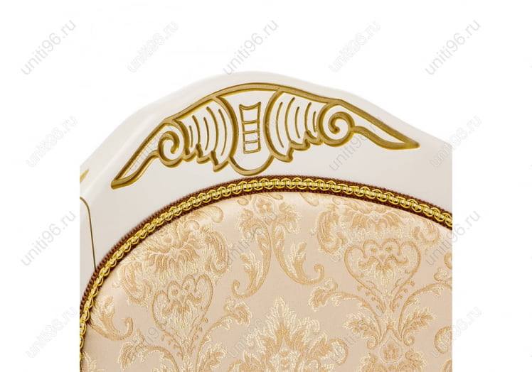 Стул деревянный Лауро Патина золото-Бежевый_5