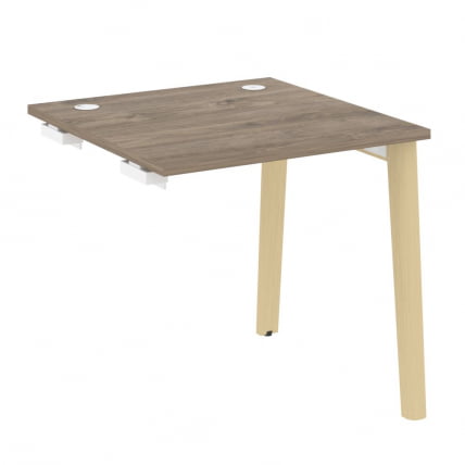 Стол-приставка с опорным элементом ONIX WOOD OW.SPR-0.8 Тиквуд Темный/Светлый_0