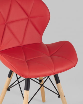 Стул Бон экокожа Красный_7