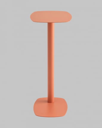 Журнальный столик Eanna L металл коралловый_4