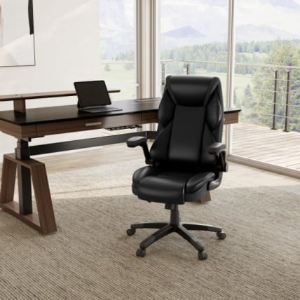 Эргономичное компьютерное кресло Eureka OC11-B, черное_3