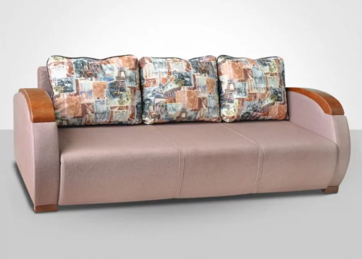 Диван-кровать Европа-2 каролина блэк микровелюр кожа 24-1 эйвон 270[_0