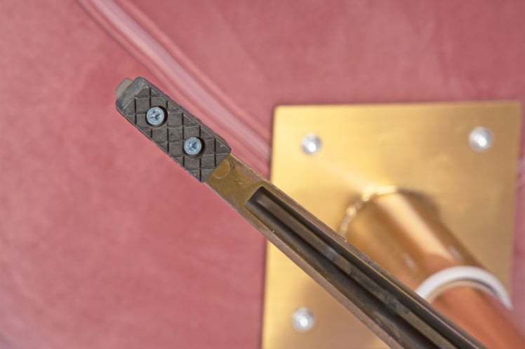 Кресло дизайнерское DOBRIN SWAN (розовый велюр BLUVEL52)_9