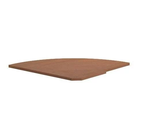 Полка заверщающая для угловой стойки PC-5.2 R Ясень шимо_0