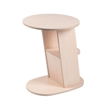 Подкатной столик №5 Дуб Молочный_0