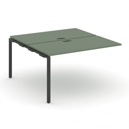 Двойной наборный элемент рабочей станции CONCEPT CN.DNRS-004 Кобо Антрацит_0