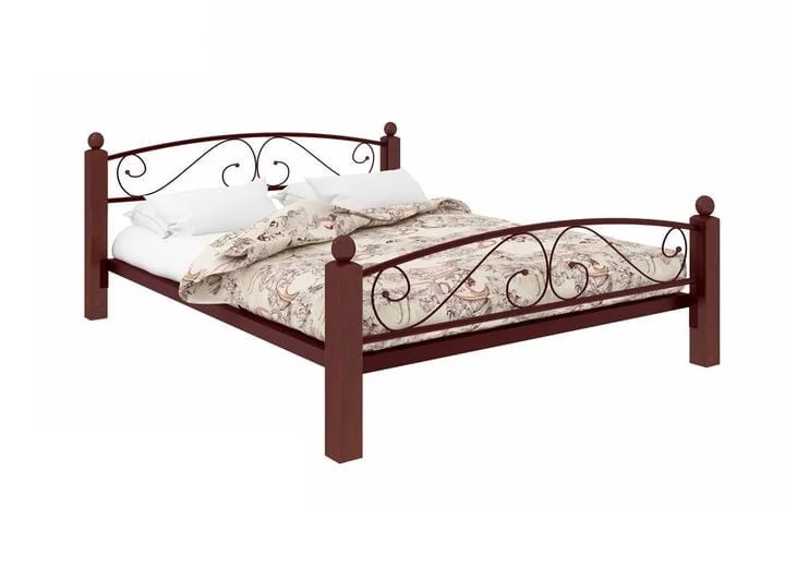 Кровать Вероника Lux Plus 1800х1900 Медная_0