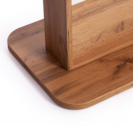 Стол обеденный SMART ЛДСП, 105-140х68,6х75 см, Дуб вотан/Белый_11