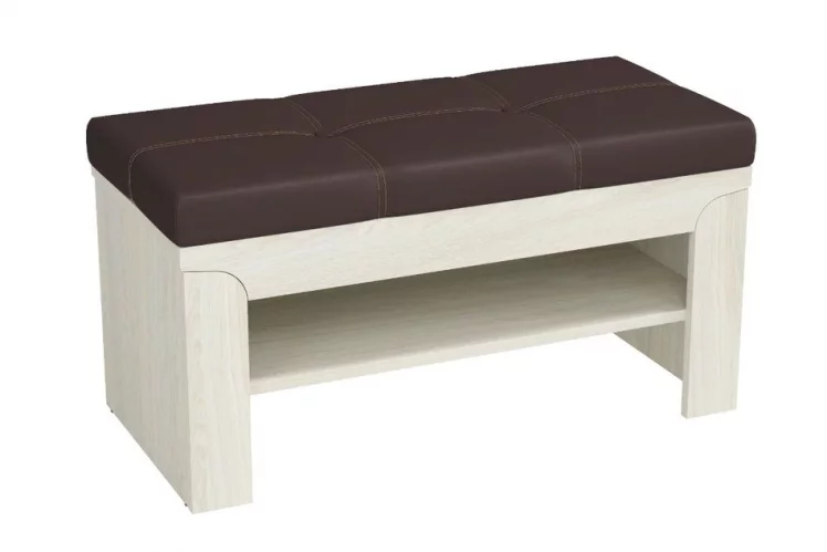 Тумба Лючия 33.21 ткань Ясень анкор светлый Венге_0