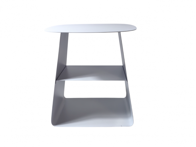 Журнальный столик Leyre металл белый_1