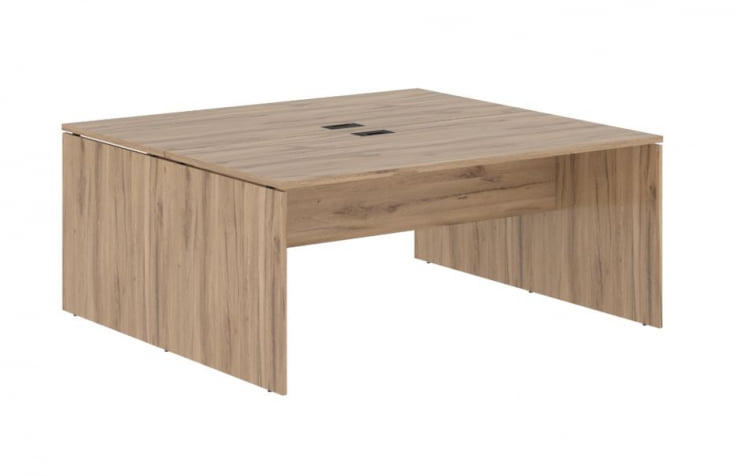 Рабочая станция EDIS ED2ST 1780 Дуб Денвер светлый Черный_0