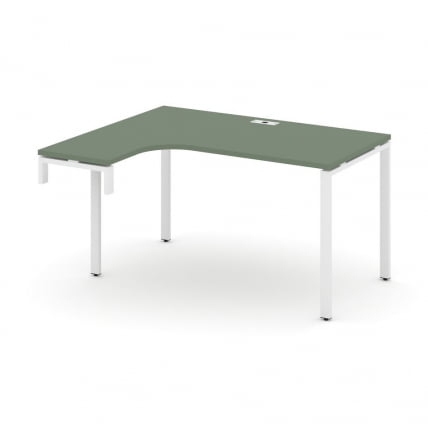 Стол-надставка на опорную тумбу (левый) CONCEPT CN.OSAN-001(L) Кобо Белый_0