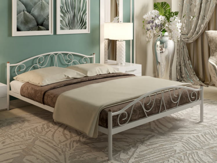 Кровать Ангелина Plus 1800х2000 Коричневая_1