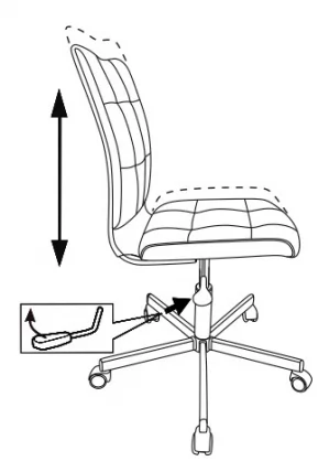Кресло для оператора Бюрократ CH-330M/VELV73_4