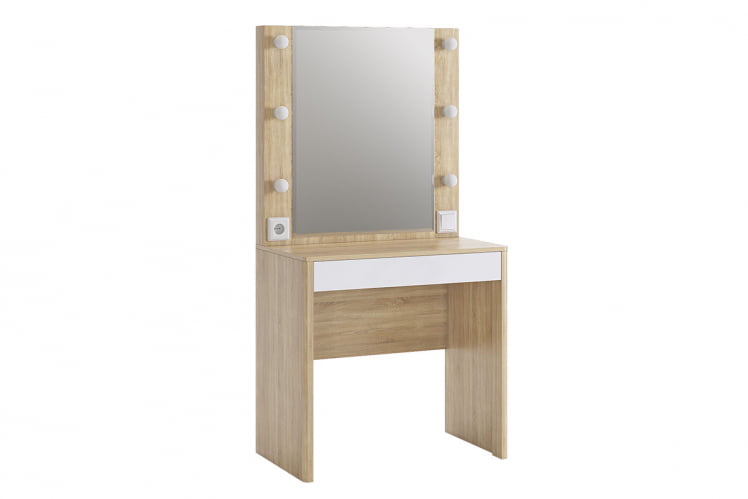 Трюмо Зара SMZ-03 дуб сонома/белый_0