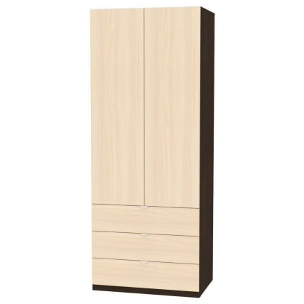 Шкаф распашный R-230х90х45-4-TR(Венге-ДМ)_0