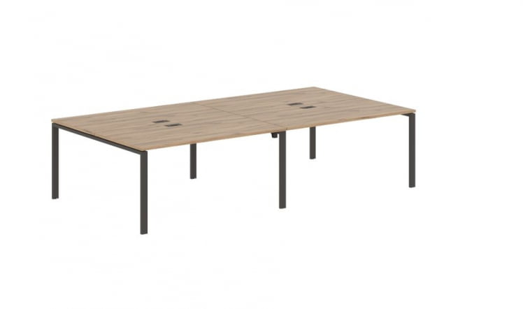 Бенч-система 4-местная EDIS EUWST 3116 Дуб Денвер светлый Мокко_0