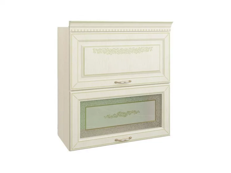 Шкаф-витрина кухонный (с системой плавного закрывания) Оливия 71.81_0