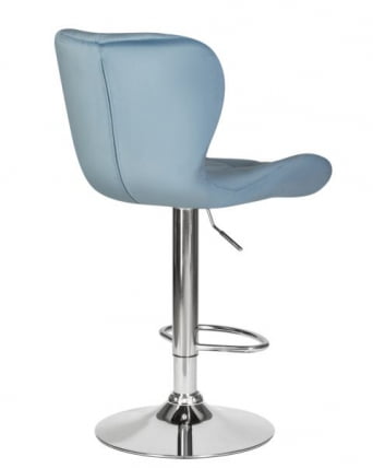Стул барный DOBRIN BARNY (пудрово-голубой велюр (MJ9-74)) 2 шт_6