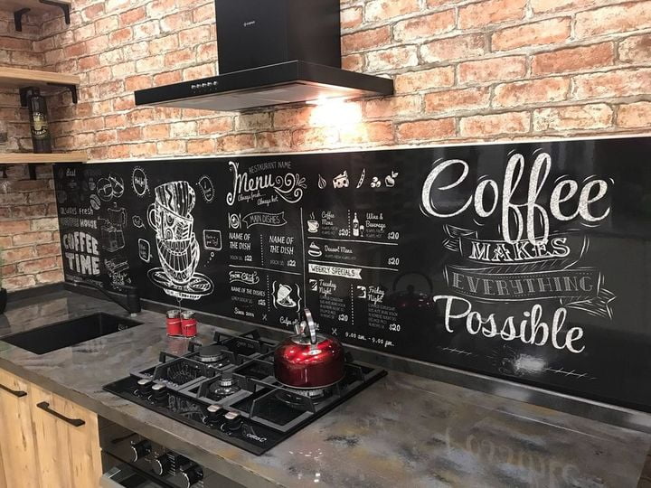 Глянцевый фартук (КОМПОЗИТ) КМ 33 / KM_5