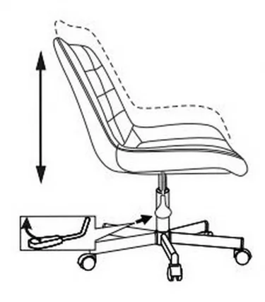 Кресло для оператора Бюрократ CH-350M Черный_5