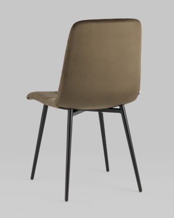 Стул Одди велюр Коричневый_5