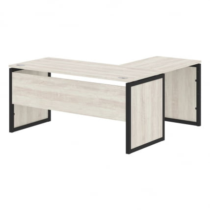 Стол письменный угловой левый XTEN-QP XQPCT 1615 L Сосна Эдмонт Антрацит_0