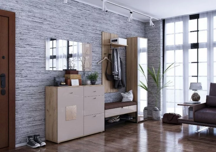 Вешалка настенная Фиджи ЛД 659.380 М Дуб золотой_1