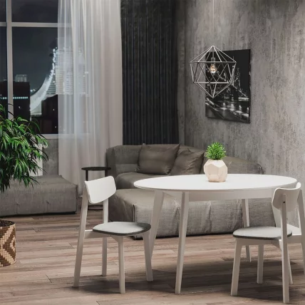 Стул с мягким сиденьем Вега Beige кашемир Дуб золотой_4