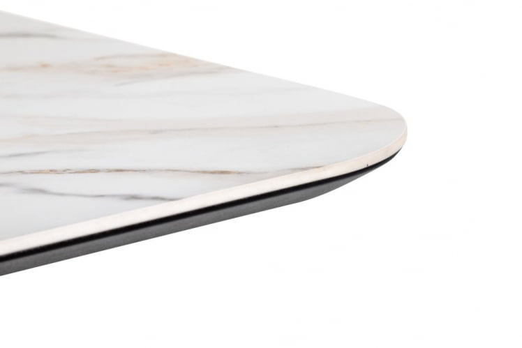 Стол Месси раздвиж. 140-180 Светлый мрамор/Бабочка_8