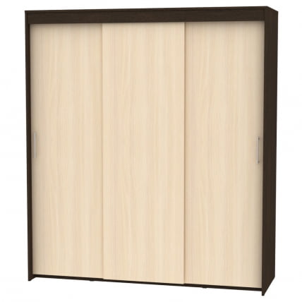 Шкаф-купе T-3-198х175х60(Венге-ДМ-7)_0