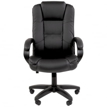 Кресло офисное CHAIRMAN 600 LT экокожа Черный_2