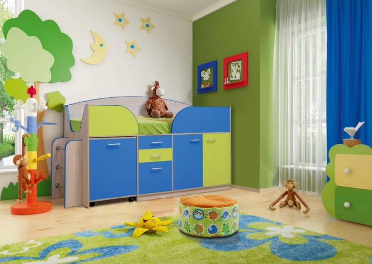 Уголок школьника Юниор-4.1 Ясень шимо светлый/Ярко-розовый/Светло-розовый_0