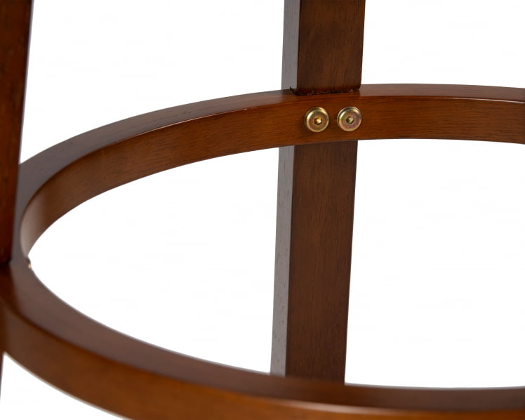 Вращающийся полубарный стул DOBRIN WILLIAM COUNTER Шоколад-кремовый_11