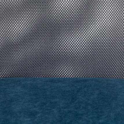 Кресло START флок/ткань, синий/серый, 32/W-12_7