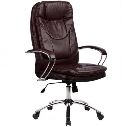 Кресло руководителя Metta LK-11 Ch 722 Бордовое_0